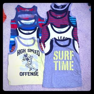 Eight Boy’s Children’s Place Tanks Size 4